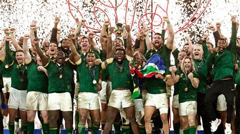  🏆️ The Rugby World Cup Victory: A Nation United and a Rainbow Nation Emerging